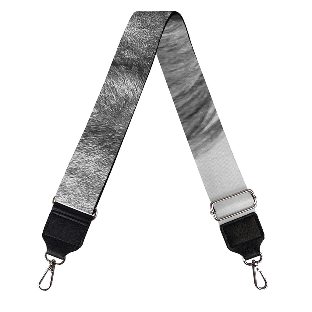 Monochrome Horse Print Bag Strap