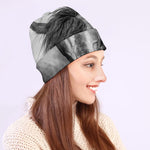 Monochrome Horse Print Beanie
