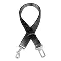 Monochrome Horse Print Dog Seat Belt