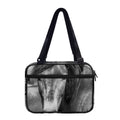 Monochrome Horse Print Double Strap Bible Bag