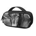 Monochrome Horse Print Portable Cooler Travel Case