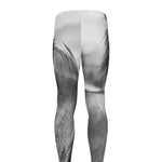 Monochrome Horse Print Men's leggings