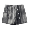 Monochrome Horse Print Mesh Shorts