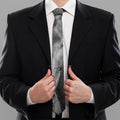 Monochrome Horse Print Necktie
