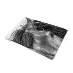 Monochrome Horse Print Pet Cooling Mat Cover