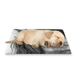 Monochrome Horse Print Pet Cooling Mat Cover
