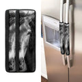 Monochrome Horse Print Refrigerator Handle Covers