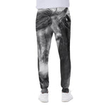 Monochrome Horse Print Scuba Joggers