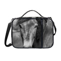 Monochrome Horse Print Shoulder Strap Bible Bag