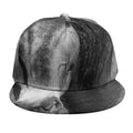 Monochrome Horse Print Snapback Cap