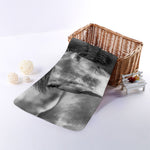 Monochrome Horse Print Towel