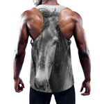 Monochrome Horse Print Training Tank Top
