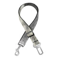 Monochrome Howling Wolf Print Dog Seat Belt