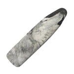 Monochrome Howling Wolf Print Ironing Board Cover