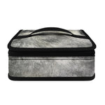 Monochrome Howling Wolf Print Small Lunch Bag