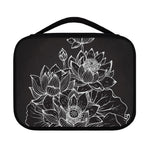 Monochrome Lotus Print Classic Bible Case