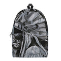 Monochrome Native Indian Portrait Print School Backpack