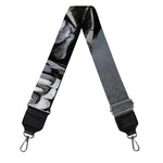 Monochrome Native Indian Portrait Print Bag Strap