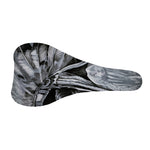 Monochrome Native Indian Portrait Print Bicycle Seat Cover