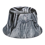 Monochrome Native Indian Portrait Print Bucket Hat