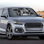 Monochrome Native Indian Portrait Print Car Windshield Sun Shade