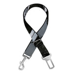 Monochrome Native Indian Portrait Print Dog Seat Belt