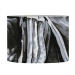 Monochrome Native Indian Portrait Print Drum Lamp Shade