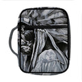 Monochrome Native Indian Portrait Print Front Pocket Bible Bag