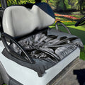 Monochrome Native Indian Portrait Print Golf Cart Seat Cover