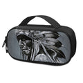 Monochrome Native Indian Portrait Print Portable Cooler Travel Case