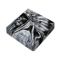 Monochrome Native Indian Portrait Print Outdoor Seat Cushion Cover