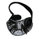 Monochrome Native Indian Portrait Print Pet Sling Carrier
