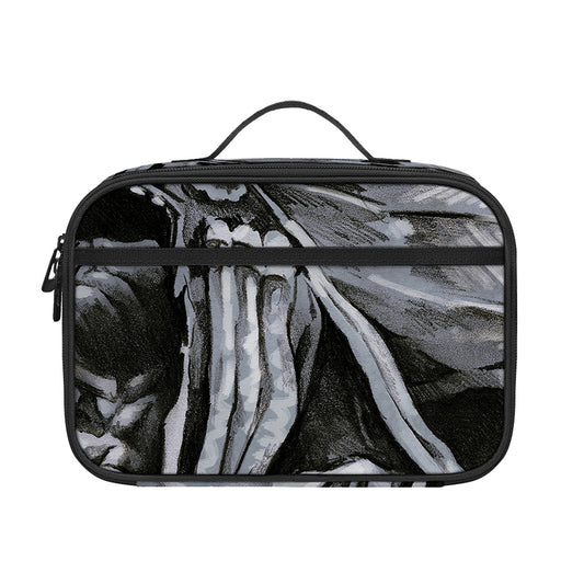Monochrome Native Indian Portrait Print Portable Lunch Bag