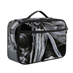 Monochrome Native Indian Portrait Print Portable Lunch Bag