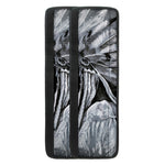 Monochrome Native Indian Portrait Print Refrigerator Handle Covers