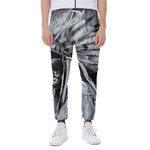 Monochrome Native Indian Portrait Print Scuba Joggers