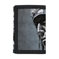 Monochrome Native Indian Portrait Print Trifold Wallet