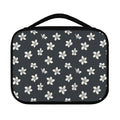 Monochrome Plumeria Pattern Print Classic Bible Case