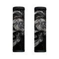 Monochrome Punk Skull Print Handle Covers