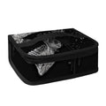 Monochrome Punk Skull Print Small Lunch Bag