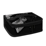 Monochrome Punk Skull Print Small Lunch Bag