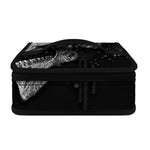 Monochrome Punk Skull Print Small Lunch Bag