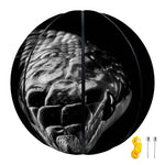 Monochrome Rhinoceros Ratsnake Print Basketball