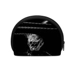 Monochrome Rhinoceros Ratsnake Print Coin Purse