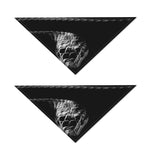 Monochrome Rhinoceros Ratsnake Print Dog Bandana