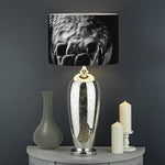 Monochrome Rhinoceros Ratsnake Print Drum Lamp Shade