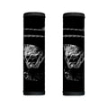 Monochrome Rhinoceros Ratsnake Print Handle Covers