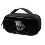 Monochrome Rhinoceros Ratsnake Print Insulin Cooler Travel Case