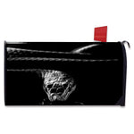 Monochrome Rhinoceros Ratsnake Print Mailbox Cover