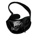Monochrome Rhinoceros Ratsnake Print Pet Sling Carrier